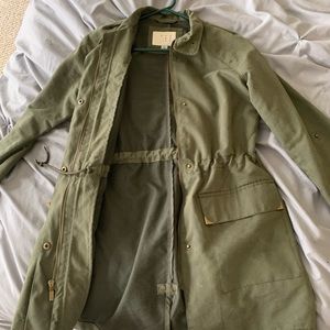 Army green jacket